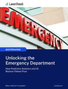Unlocking the ED LeanTaaS Page 1
