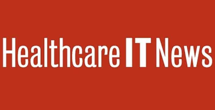 Healthcare IT News logo red