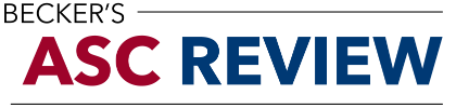 Logo displaying the words "ASC REVIEW" with "ASC" in red and "REVIEW" in blue on a white background.